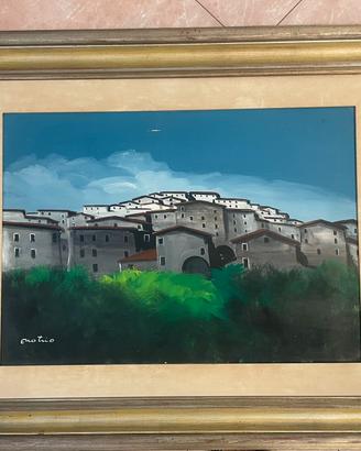 Enotrio quadro dipinto