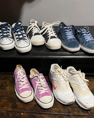 Scarpe Converse hogan nike vans