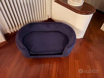 Divanetto in velluto per cane