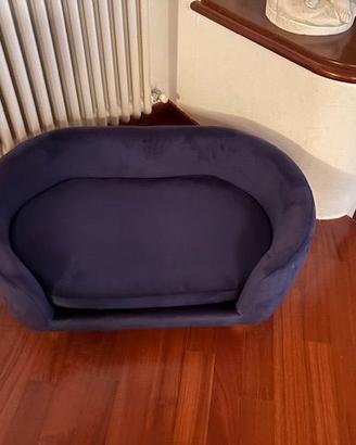Divanetto in velluto per cane