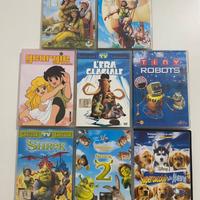 Set 8 dvd film per bambini, L’era glaciale, Shrek
