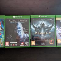 Giochi xbox one, Diablo, Destiny ecc