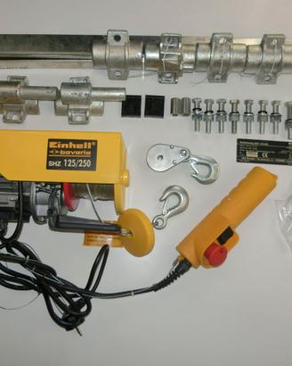 Paranco elettrico /Einhell/250kg/braccio girevole