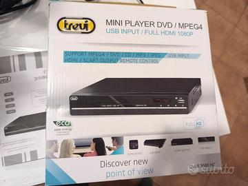 Trevi Mini Player DVD/MPEG4 DVMI 3580 HD