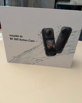 Insta 360 x5 pari al nuovo usata una volta sola