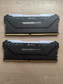 16GB Corsair Vengeance RGB Pro 3600MHz CL18