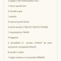 Attrezzatura per pizzeria