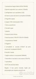 Attrezzatura per pizzeria