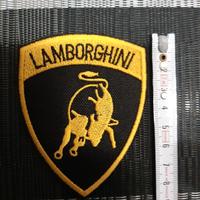 toppe lamborghini  ricamata