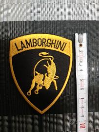 toppe lamborghini  ricamata