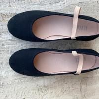 Ballerine bambina con tacchetto