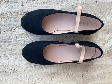 Ballerine bambina con tacchetto