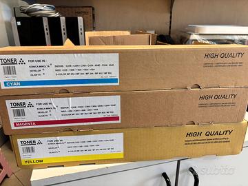 toner per fotocopiatore konica minolta C554