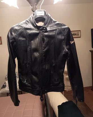 Giacca da donna in pelle vespa originale