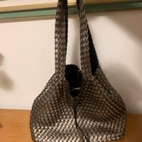 BORSA IN ECOPELLE COLOR BRONZO