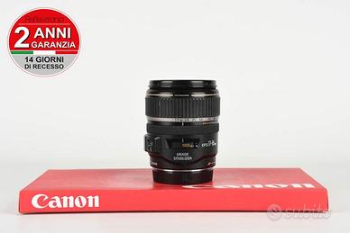 Canon 17-85mm f4-5.6 IS USM USATO GARANTITO PER DU