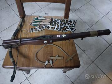 Balestra medievale autocostruita