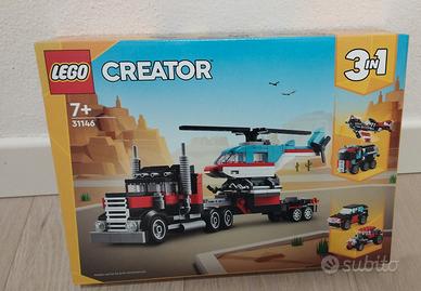 Lego creator 31146 camion elicottero NUOVO