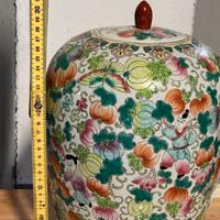 vaso ginger jar cinese in porcellana XX sec