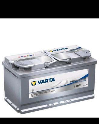 coppia di batterie AGM Varta nuove+ regolatore pwm