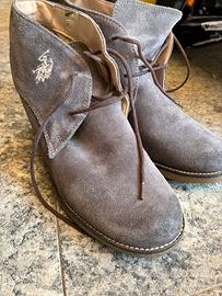 Scarpe stivaletto donna con tacco in gomma comodo