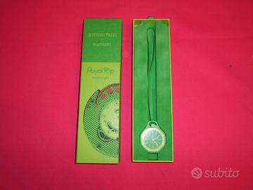 ROYAL POP AP X SWATCH GREEN EIGHT ORIGINALE