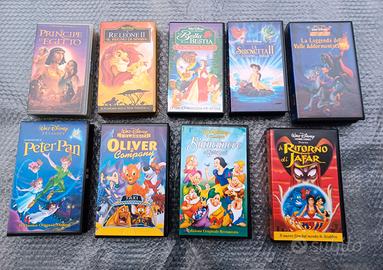 Videocassette animazione Walt Disney originali