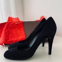 Bally suede nera n. 40