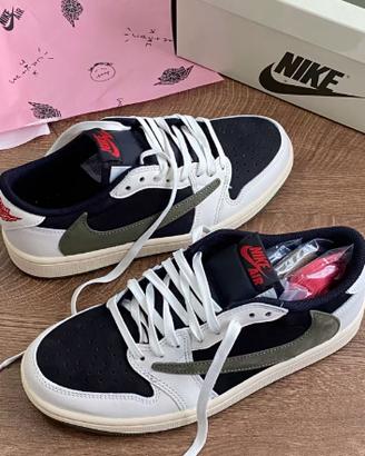 Travis Scott Air Jordan 1" Medium Olive" eu44