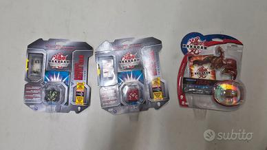 Lotto 3 Bakugan Vintage Sigillati