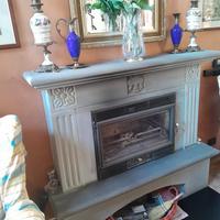 Cornici camino innpietra serena