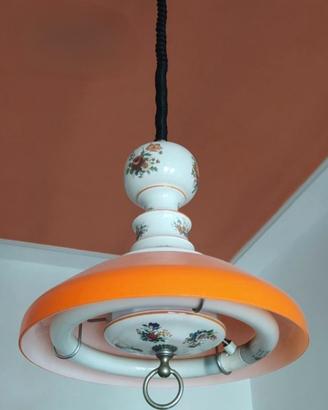 30 EURO!!!  Lampadario vintage a neon