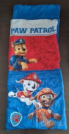 sacco a pelo paw patrol