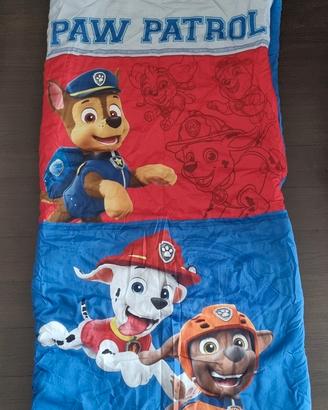 sacco a pelo paw patrol