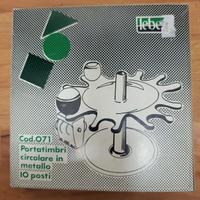 Porta timbri circolare 10 posti Lebez