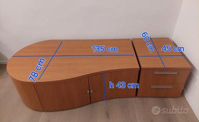 Mobile tv e sgabelli