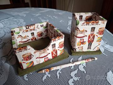 Portapenne e portafogli da scrivania