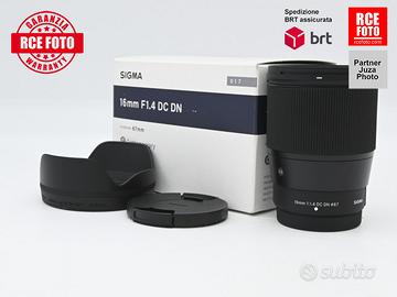 Sigma 16 F1.4 DC DN C (Fujifilm)