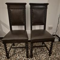 sedie antiche vintage antiquariato 
