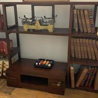 Libreria in legno mobile salotto