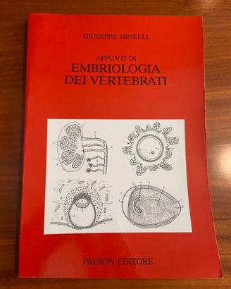 Libro - Minelli, Embriologia dei vertebrati