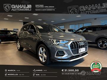 Audi Q3 35 TDI 150CV S tronic Advanced 2022 AZIEND