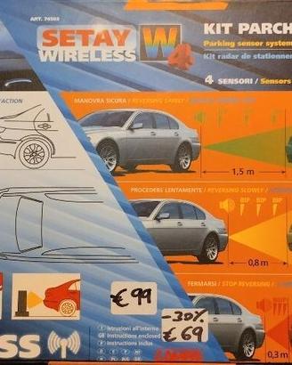 Sensori parcheggio wireless 12V