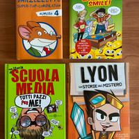4 Libri per ragazzi