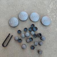 Set coprimozzi originali Audi + copribulloni