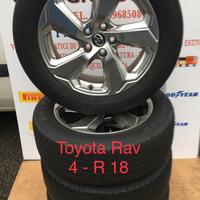 Cerxhi e gomme toyota rav - 4 r - 18 otime cond