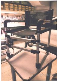 Sedie alluminio per esterno di design