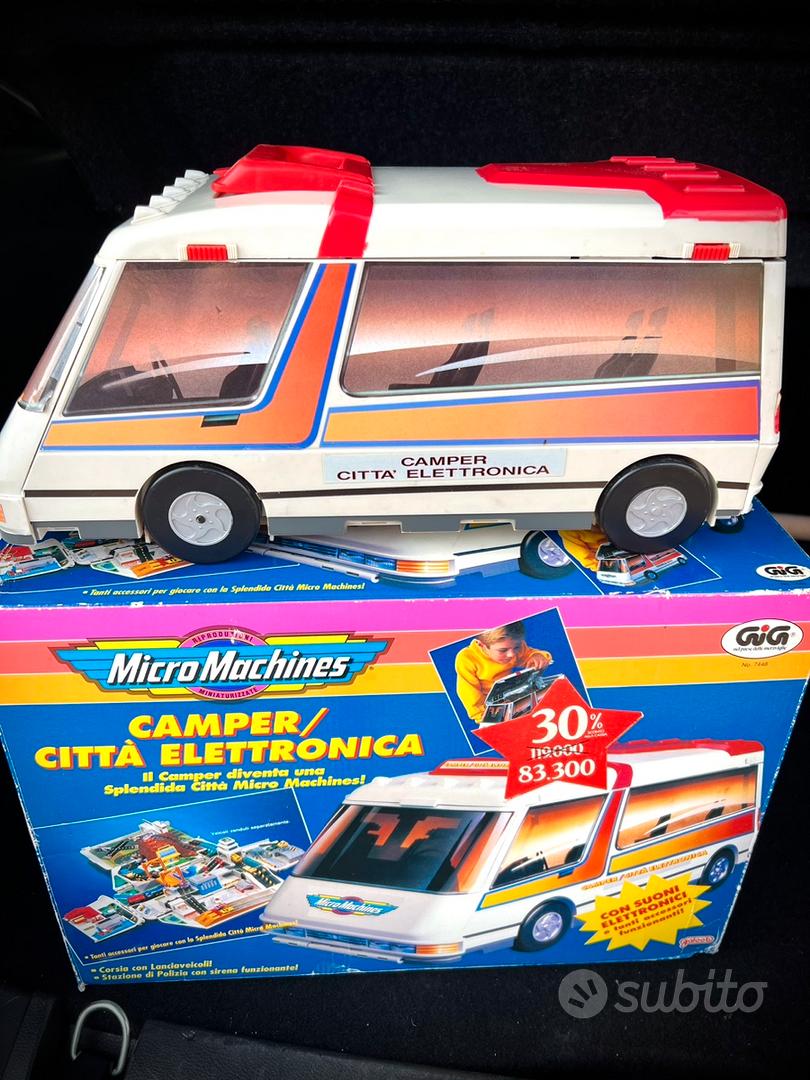 Giocattolo MicroMachines /Camper Città Elettronica - Tutto per i