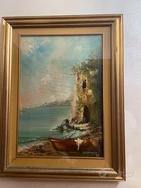 dipinto antico 50cmx 64 cm