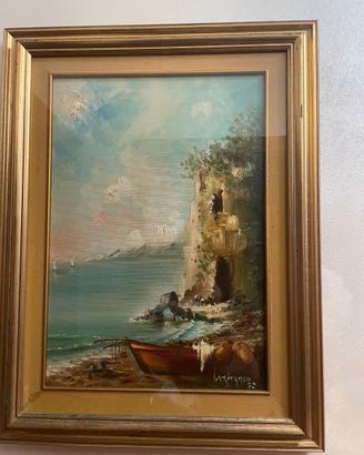 dipinto antico 50cmx 64 cm